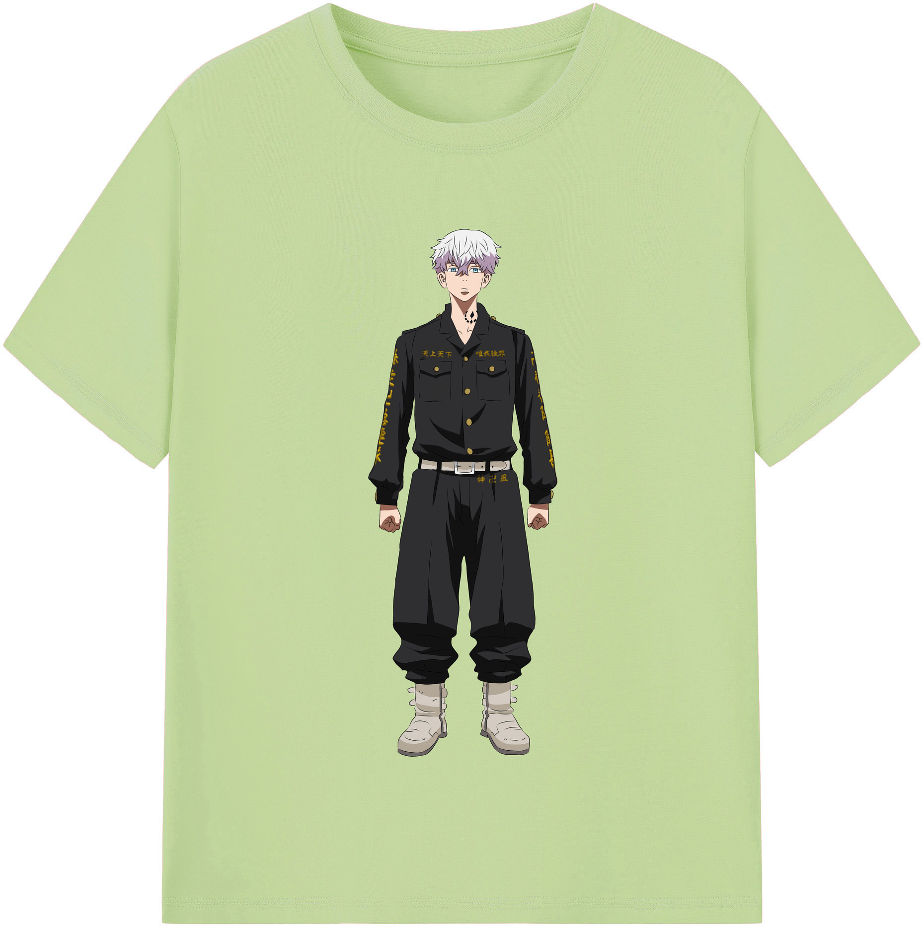 （画像用） 東京リベンジャーズ Tokyo Revengers 綿100％半袖Tシャツ（フロントプリント）